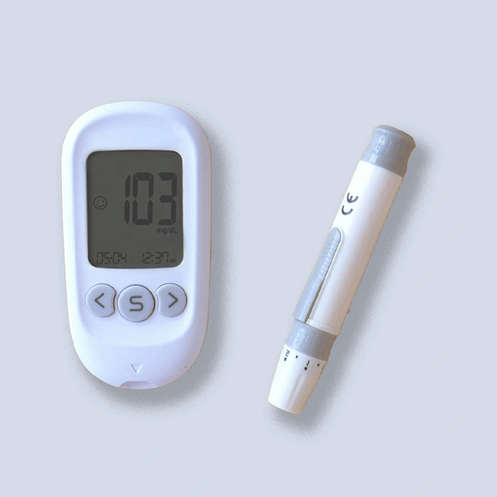 Blood Sugar Meter & a pen - Image 1